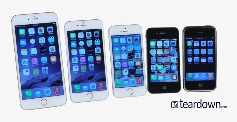 So Without Further Ado, We Now Add Our Own Contribution - Iphone 1 To Iphone 6, transparent png download