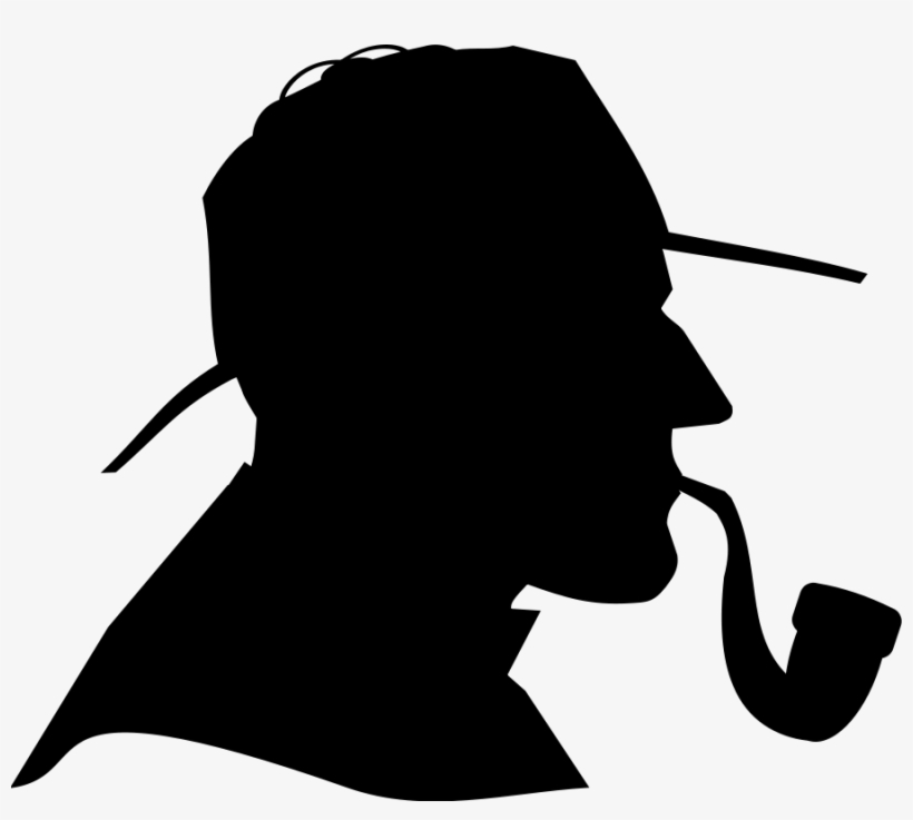 Dragon Silhouette Clipart, Vector Clip Art Online, - Detective Png, transparent png download