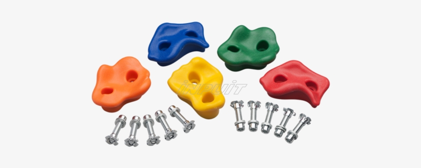 Plastikust Ronimiskivid Värvilised - Swing King Klimstenen Set Kunststof Diverse, transparent png download