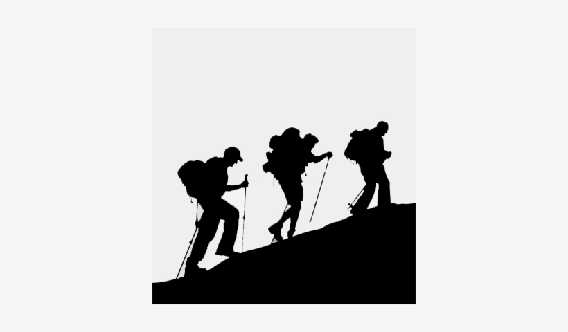 What You Absorb In Practical Mountaineering Course - Mountain Climber Vector, transparent png download