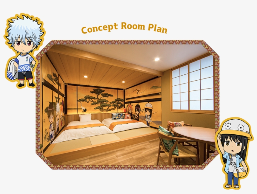 Available At Karaksa Spring Hotel Kansai Air Gate Gintama - Karaksa Spring Hotel Kansai Air Gate, transparent png download