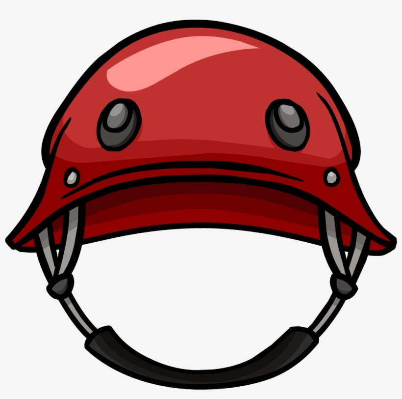 Redclimbinghelmet - Military Helmet Clipart Png, transparent png download
