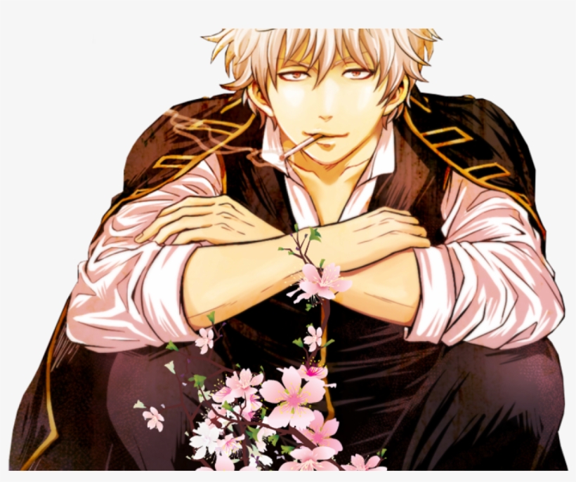 Gintama Gifs Non Sense - Sakata Gintoki Art, transparent png download