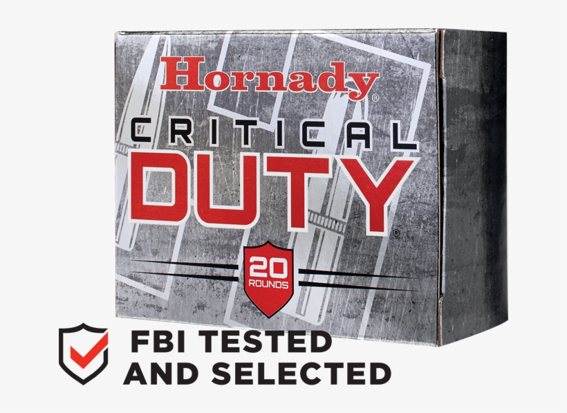 Find A Retailer - Hornady Ammunition Horn Crit Duty 357mag 135gr 20bx, transparent png download