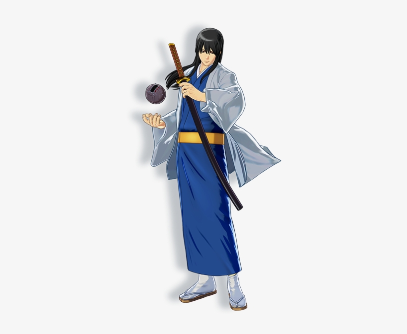 Katsura Has His Basic Swordsmanship Down, But He's - Gin Tama, transparent png download
