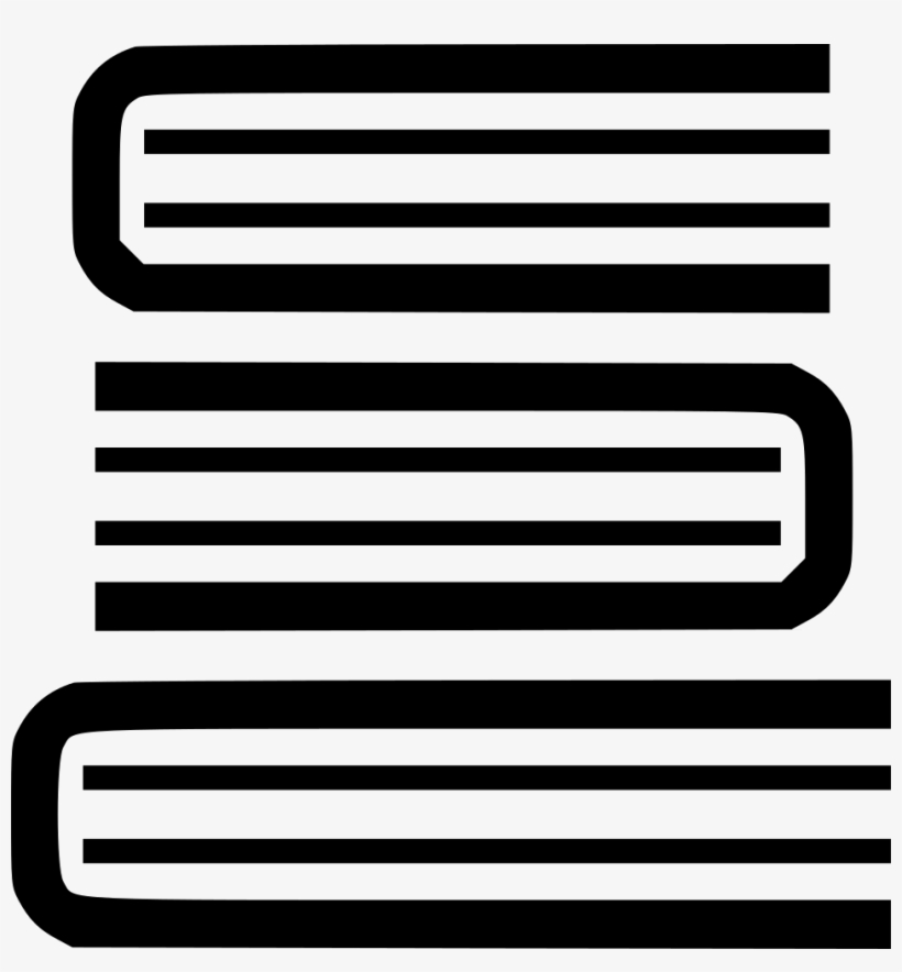 Pile Of Books - Rectangulo Con Lineas, transparent png download