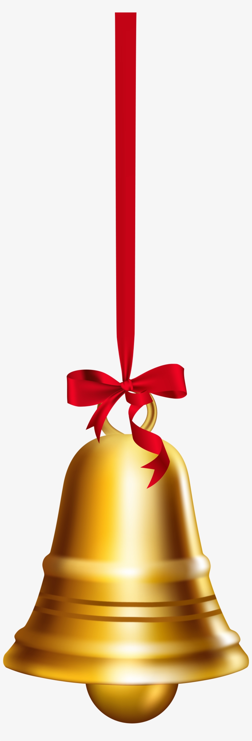 Png Christmas Bell, transparent png download