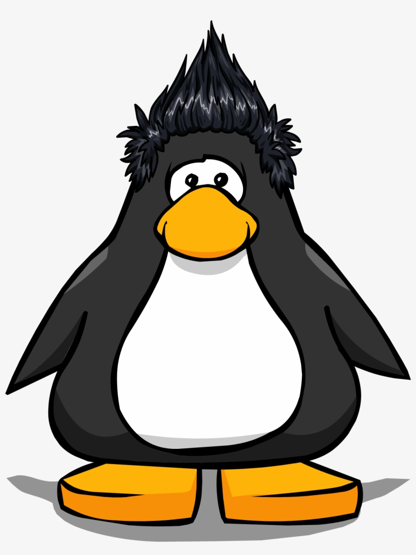Tallest Haircut Player Card - Club Penguin Police, transparent png download