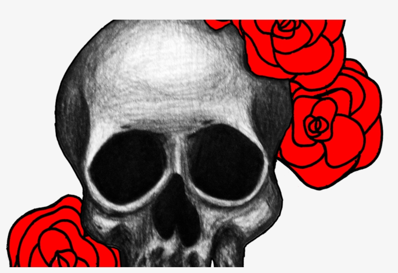 Skulls Julie Erin Designs Page - Skulls And Roses Transparent, transparent png download