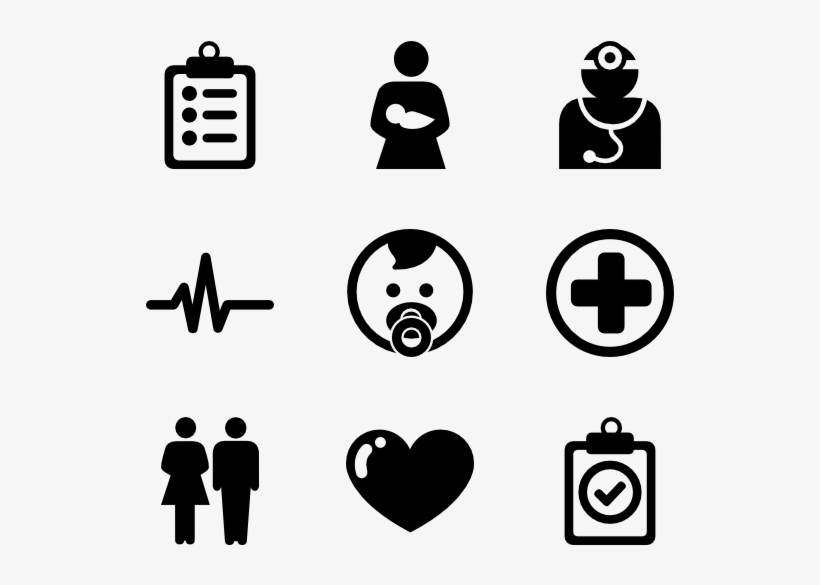 Medical Icons - Physiotherapy Vector, transparent png download