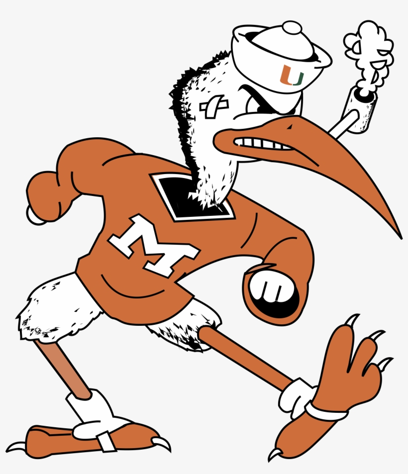 Miami Hurricanes Logo Png Transparent - Miami Hurricanes Sebastian, transparent png download