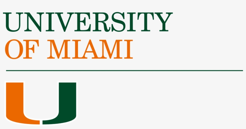 Miami Florida Logo Png - University Of Miami Vector, transparent png download