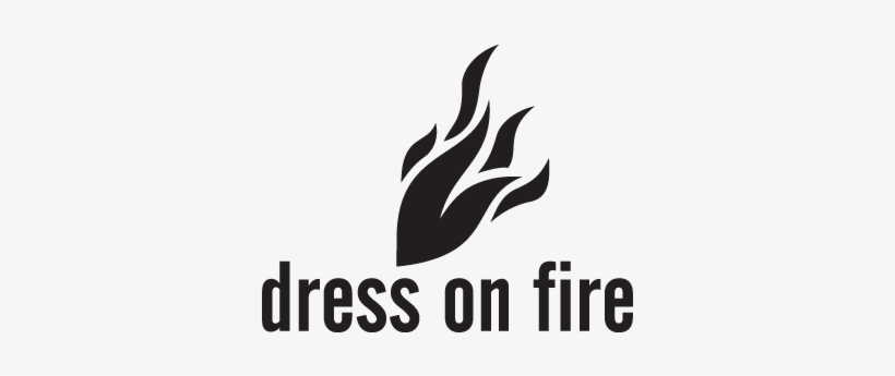 Dress On Fire Logo Vector - Dress On Fire, transparent png download