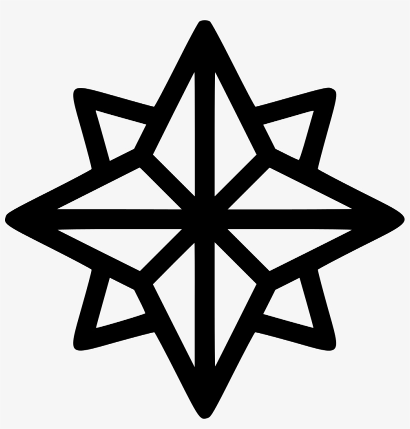 Star North Pole Compass Comments - St Katherine's School Bournemouth Logo, transparent png download