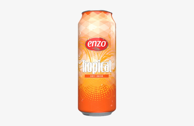 Enzo Soft Drink Tropical - Soft Drink, transparent png download