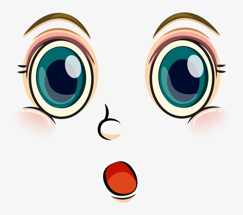 Cartoon Facessmiley Facesfunny - Para Pintar Cara Triste .png, transparent png download
