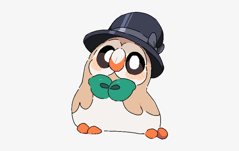 Rowl With A Top Hat - Cartoon, transparent png download