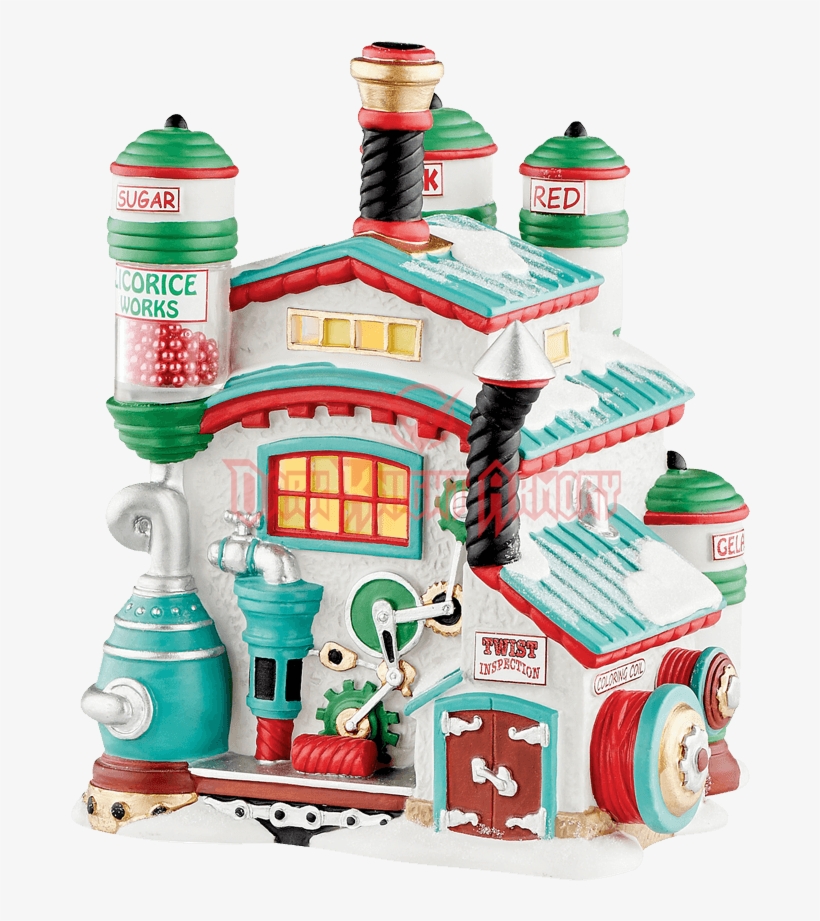 North Pole Licorice Works - 2016 North Pole Village - All New Buildings, transparent png download