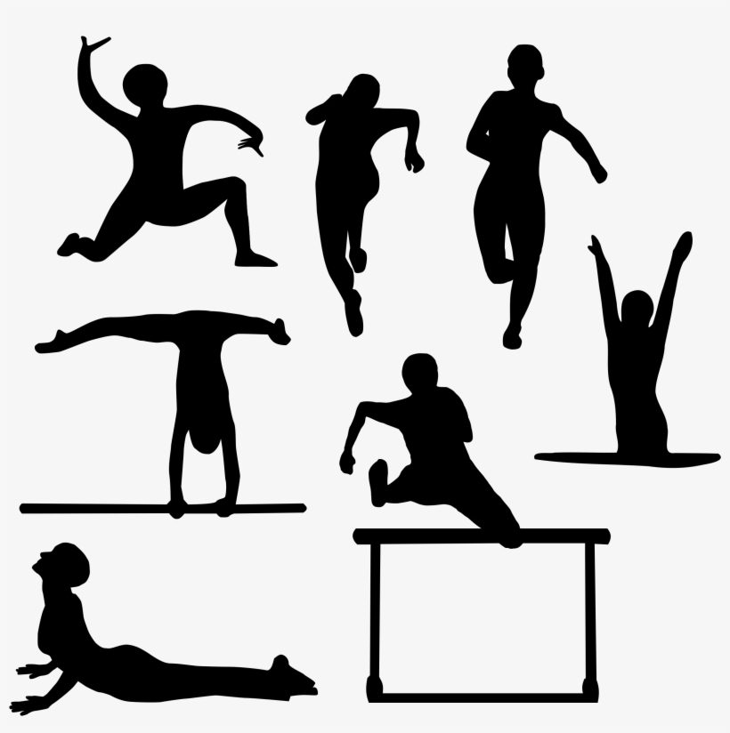 Silhouette Clipart Sport - Sport Clipart, transparent png download