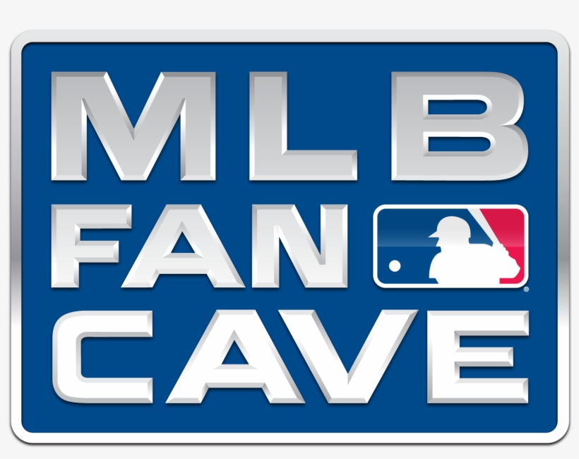This Is The Logo For The Mlb Fan Cave - Mlb Fan Cave T-shirt Xl Front, transparent png download