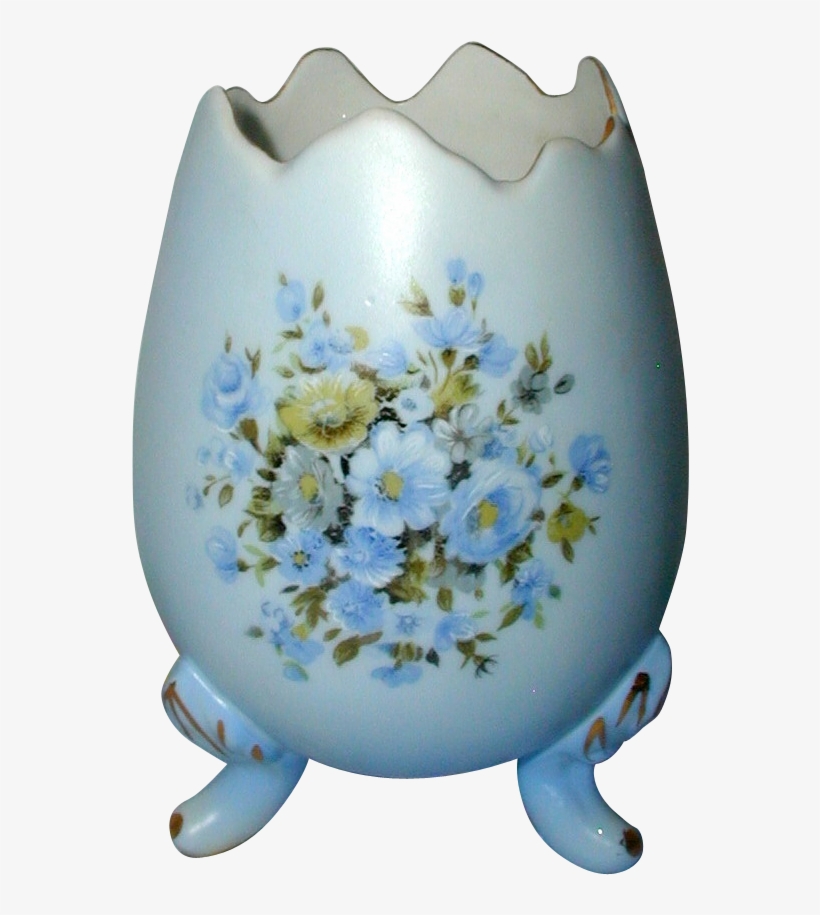 Vintage Inarco, Japan Blue Porcelain Cracked Egg Vase - Japan Vase, transparent png download