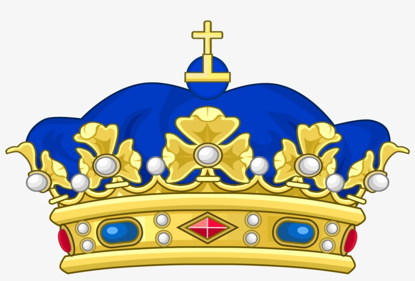 Crown Of A Napoleonic Prince Souverain - Prince Crown Png, transparent png download