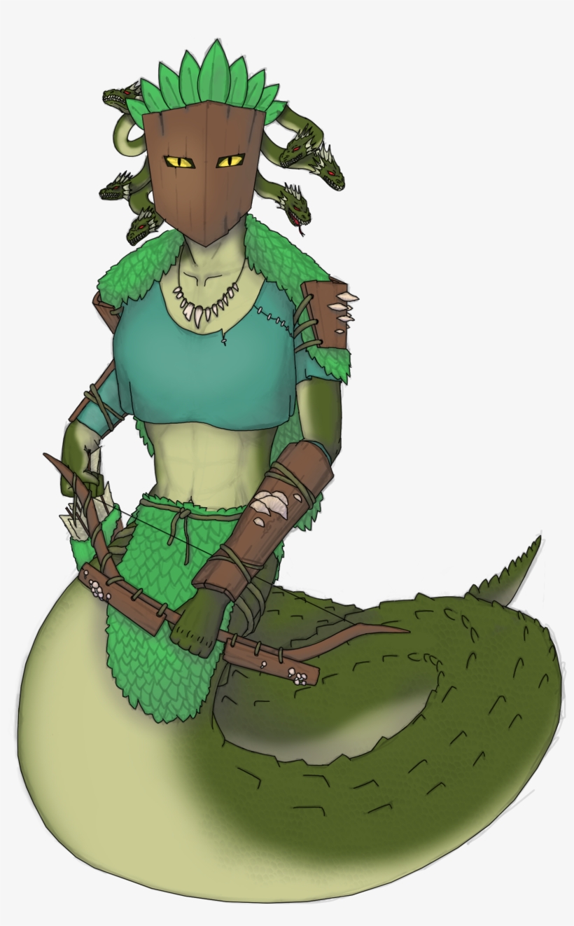 Concept[skin Concept] Swamp Lurker - Medusa, transparent png download
