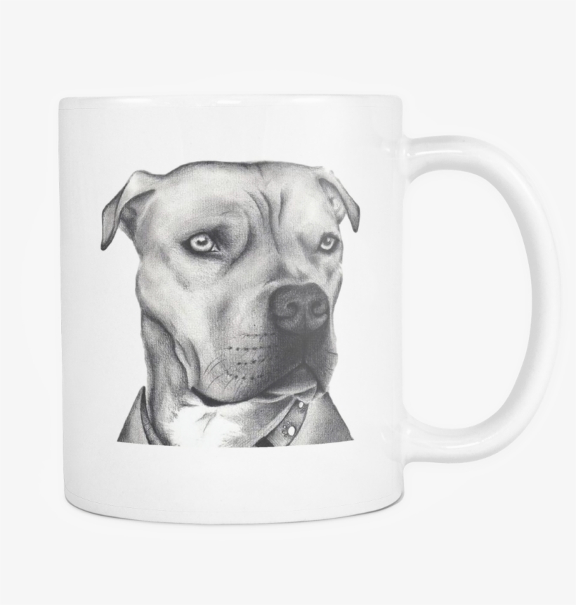 Drawn Pitbull Transparent - Drawing, transparent png download