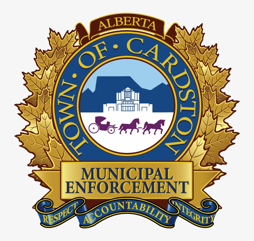 Cardston Municipal Enforcement Crest - Cardston, transparent png download