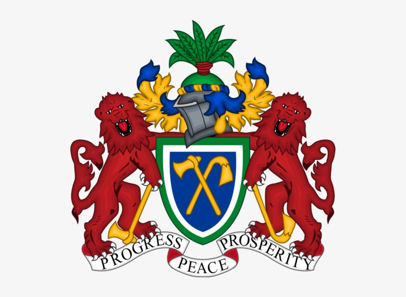 I Will Provide A Superior Luxury Coat Of Arms Logo - Coat Of Arms Of The Gambia, transparent png download