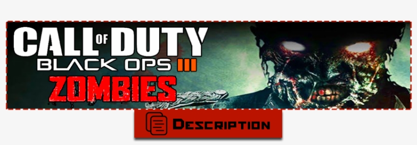 Bo3z Description Welcome To Call Of Duty - Call Of Duty Black Ops, transparent png download