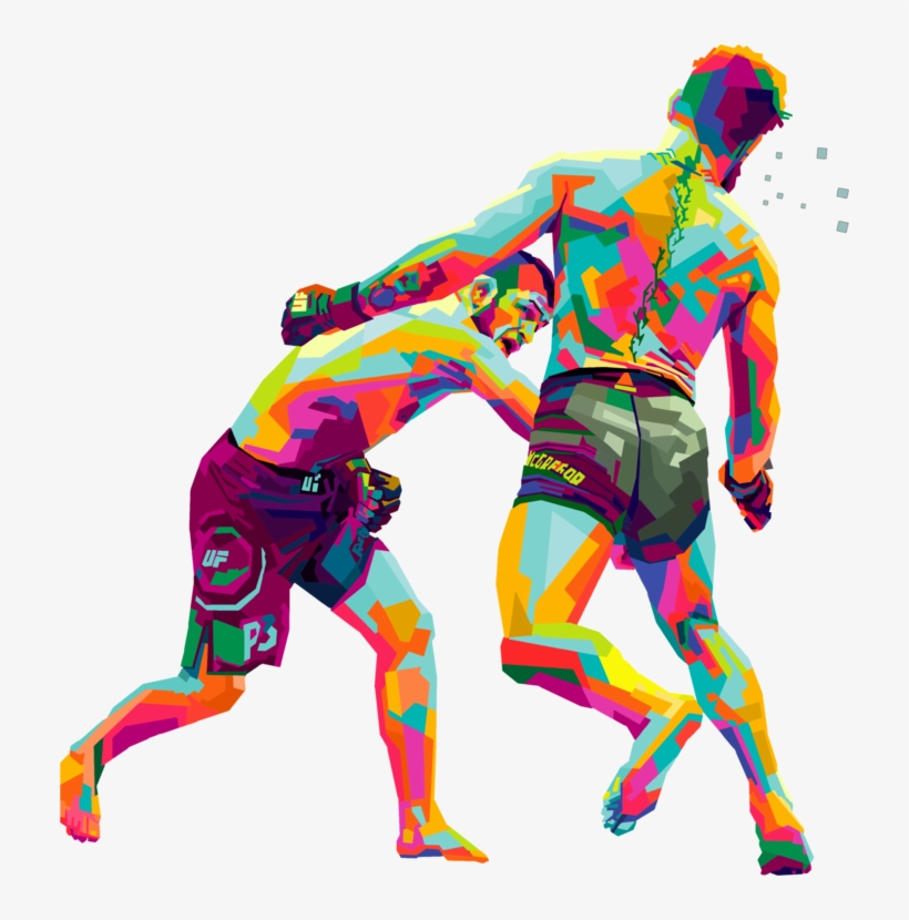 Mixed Martial Arts Ufc 229 Sketchbook - Mixed Martial Arts, transparent png download