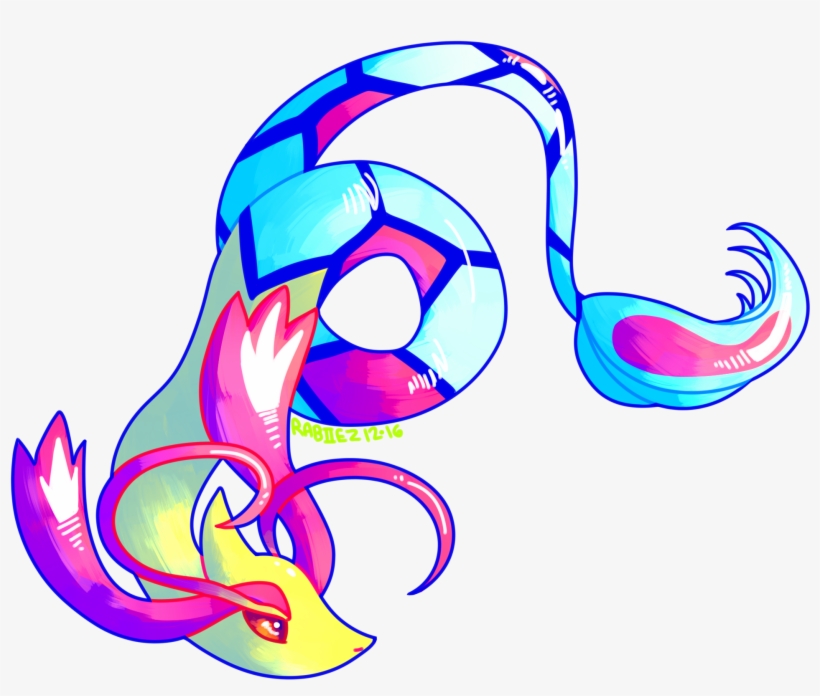 Milotic Threedraw, transparent png download