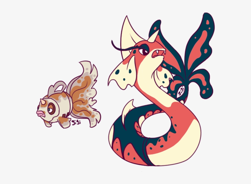 Milotic - Cartoon, transparent png download