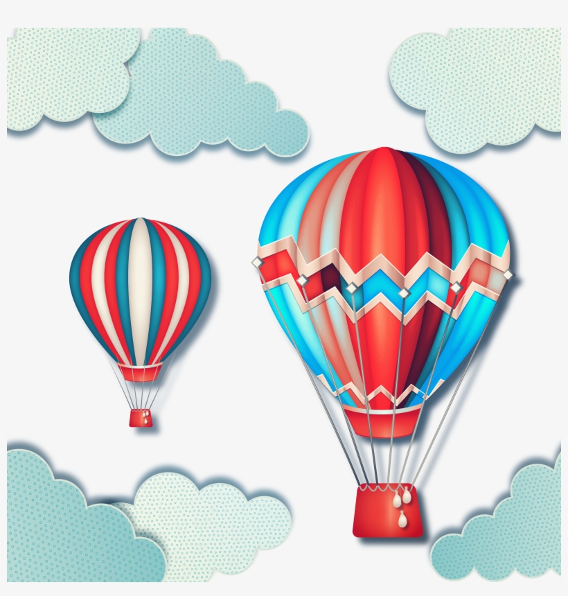 Toy Balloon Hot Air Balloon - Воздушный Шар Вектор, transparent png download