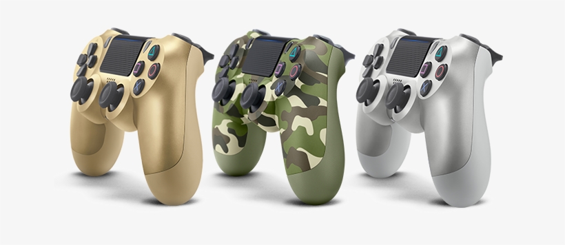 Accessories - - Playstation 4 Dual Shock Controller - Camo, transparent png download