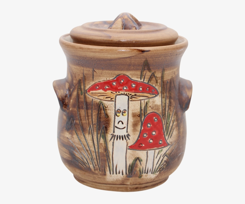 Artisan Fermenting Crock, Mushroom - Ceramic, transparent png download