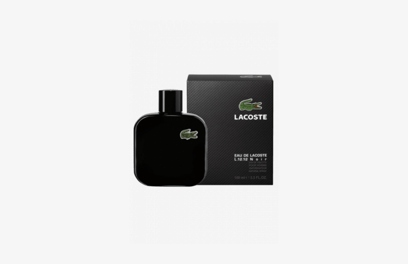 Lacoste Eau De L - Lacoste L.12.12 Noir - 100ml Eau De Toilette Spray., transparent png download