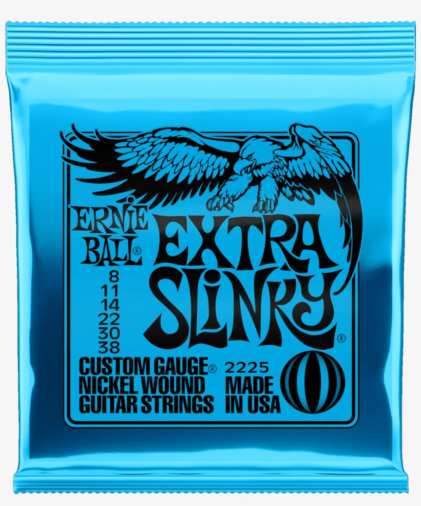 Ernie Ball Nickel Wound, Extra Set Slinky - Ernie Ball Strings, transparent png download
