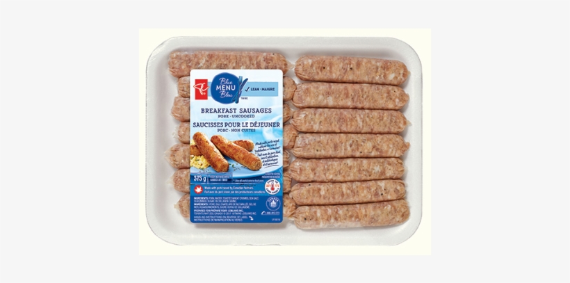 Pc Blue Menu Original Breakfast Pork Sausages With - Pc Breakfast Sausage, transparent png download