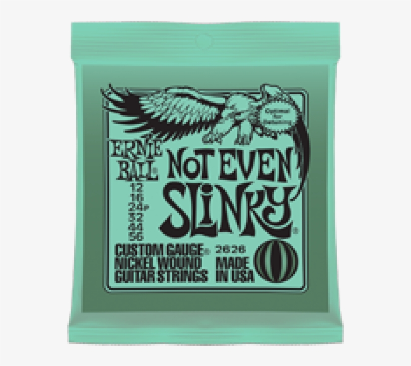 Ernie Ball Not Even Slinky 12-56 - Ernie Ball Strings 12, transparent png download