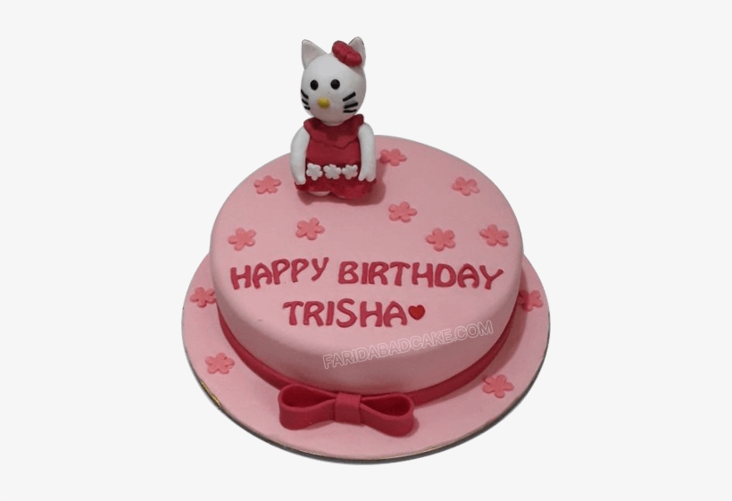 Hello Kitty Cake - Faridabad Cake Delivery, transparent png download
