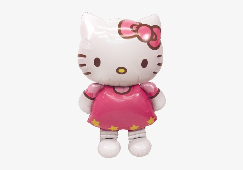 50" Hello Kitty Giant Airwalkers Foil Balloon - Hello Kitty Airwalker Balloon, transparent png download