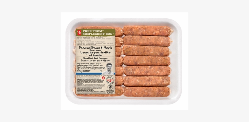 Pc® Free From® Peameal Bacon & Maple Flavour Breakfast - Pork, transparent png download