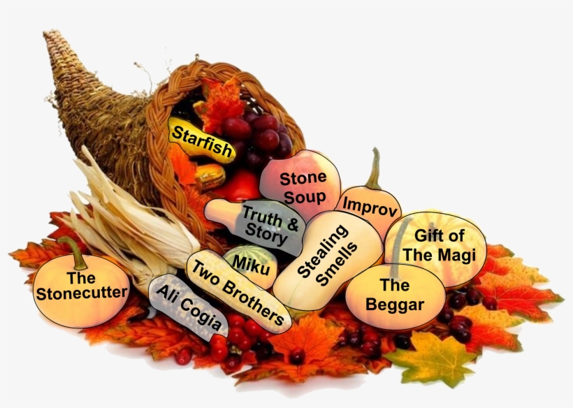 Thankful For All The Stories Whats In Your Cornucopia - Cornucopia Png, transparent png download