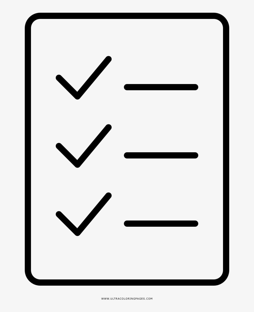 Reglamento De La Prueba - Line Art, transparent png download