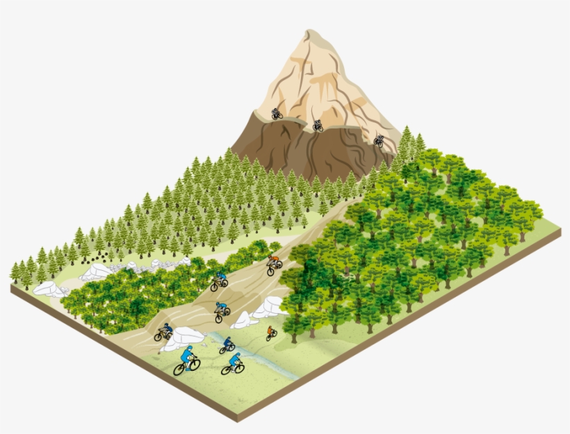 Ciclismo De Montaña - Middle Ages, transparent png download