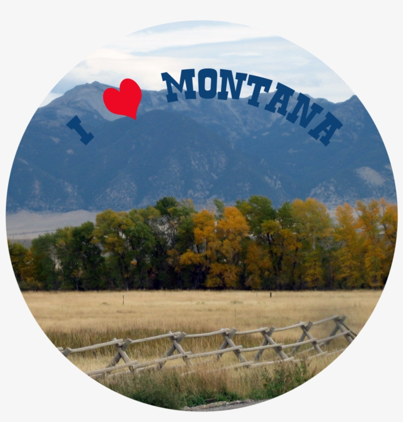I Heart Montana - Split-rail Fence, transparent png download