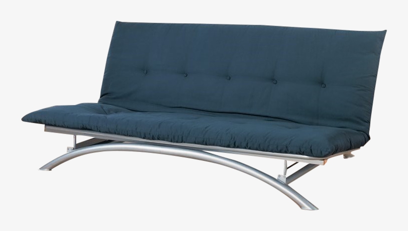 Coaster Metal Futon Frame In Silver - Bed, transparent png download