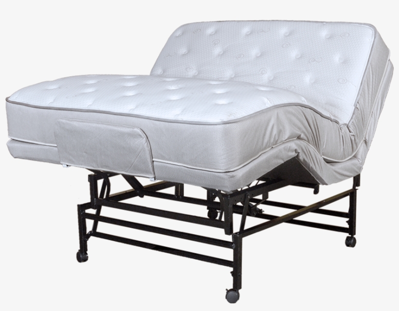 185 Hi-low Series, Shown With Optional Mattress - Flex A Bed Hi Lo 185 And Mattress Packages, transparent png download